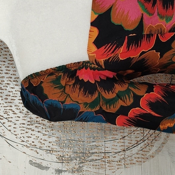 New FARM RIO Colorful Flowers Midi Dress Size S - Picture 10 of 16